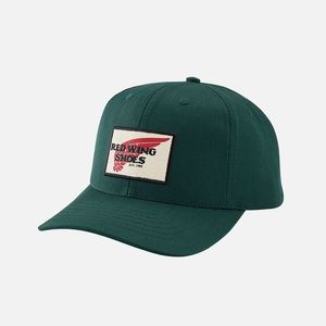 Red Wing Shoes Embroidered Logo Ball Cap - Forest Green