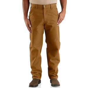 Carhartt Men's Washed Duck Utility Work Pant - Carhartt Brown