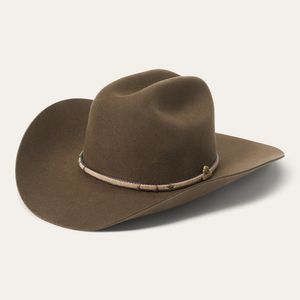 Stetson Powder River 4X Buffalo Felt Western Hat - Mink