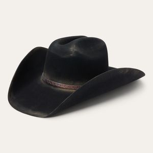 Stetson Unisex Boss Of The Plains 6X Fur Felt Western Hat - Assorted Black