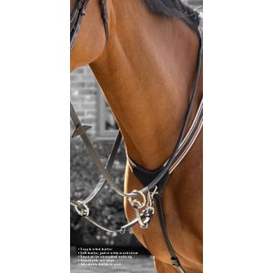 LeMieux Arika Elastic Breastplate - Black