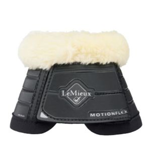 LeMieux MotionFlex Bell Boot - Black / Natural