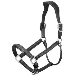 LeMieux Leather Cyrstal Halter - Black