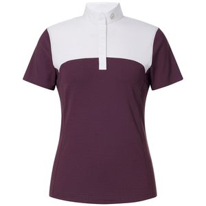Kerrits Women's Affinity Short Sleeve Show Shirt - Vineyard