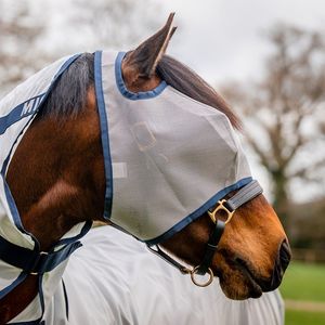 Mio Fly Mask without Ears - Lunar Rock/Navy