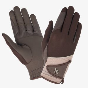 LeMieux Pro Mesh Glove - Brown/Fern