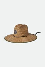 Brixton-Unisex-Crest-Sun-Hat---Tan---Olive-Surplus