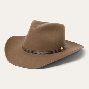 Stetson Woodrow Wool Felt Hat - Pecan