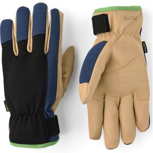 Hestra DuraTan Flex Job Gloves - Black/Medium Blue/Tan