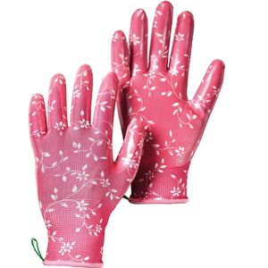 Hestra Women's Garden Dip Gardening Glove - Fucshia