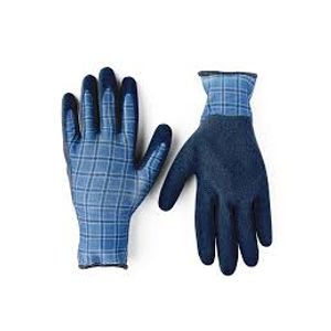 Hestra Women's Garden Latex Dip Gardening Glove - Blue