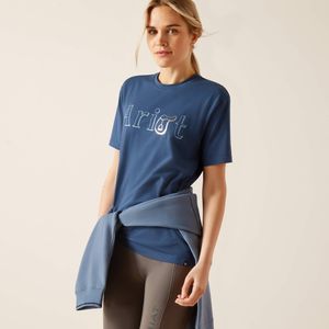 Ariat Women's Boyfriend Tee - Dark Denim