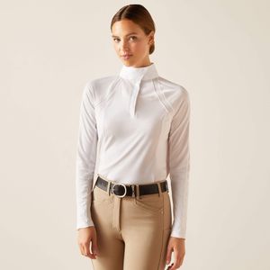 Ariat Women's Sunstopper 3.0 Show Shirt - White