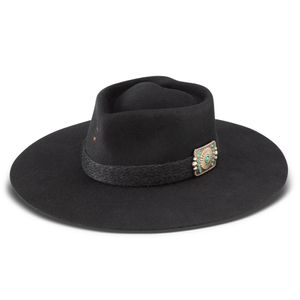 Charlie 1 Horse Fling Wool Hat - Black