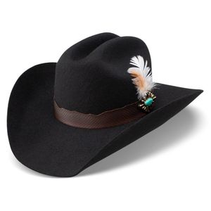 Charlie 1 Horse Saddle Up Hat - Black