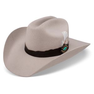 Charlie 1 Horse Saddle Up Hat - Silver Belly