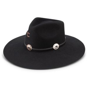 Charlie 1 Horse Traveler Hat - Black