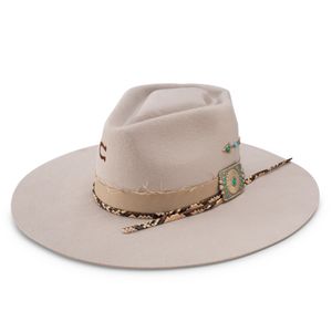 Charlie 1 Horse Spear Point  Hat - Silver Belly