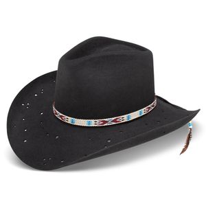 Charlie 1 Horse Wild Horses Hat - Black