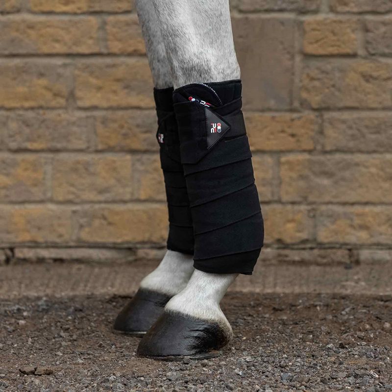 premier-equine-bandage-pad-wrap-black