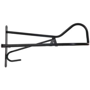 Fixed  Western Saddle Rack - Black