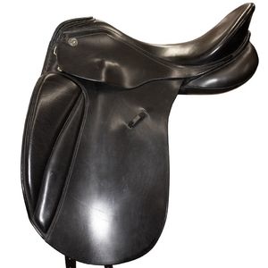 Used Kieffer Malmo Dressage Saddle 17.5"M - Black