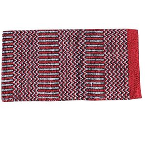 Professional's Choice Double Weave Navajo Saddle Blanket -  Red/Black