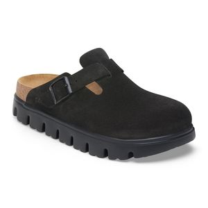 Birkenstock Boston Chunky Suede Black