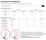 horseware-travel-boot-size-chart