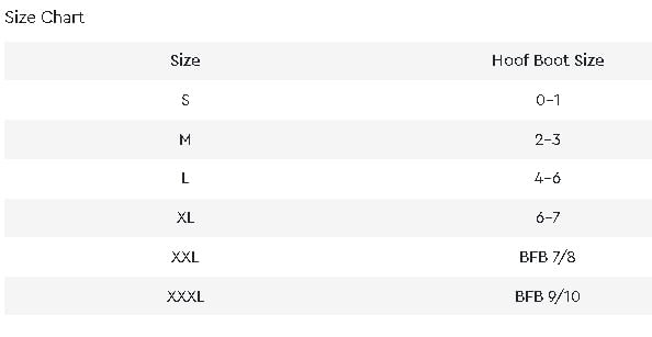 cavallo-pastern-wrap-size-chart