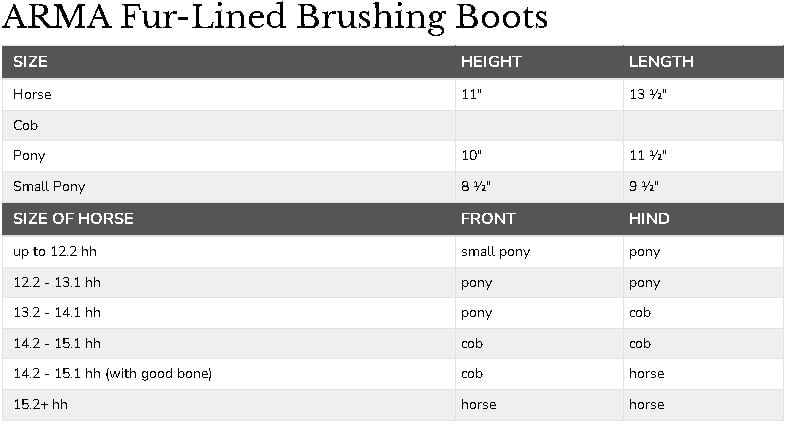 shires-arma-fur-lined-brushing-boot-size-chart