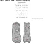 lemieux-impact-response-tendon-boot-size-chart