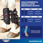 weatherbeeta-single-lock-brushing-boot-size-chart