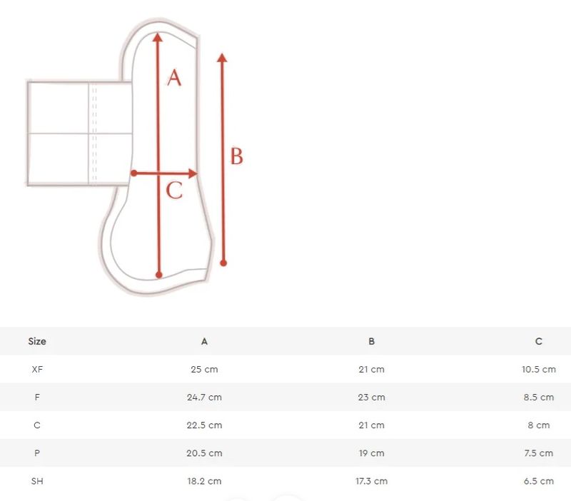 horze-trixi-tendon-boot-size-chart