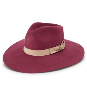 Charlie 1 Horse Highway Hat - Burgundy