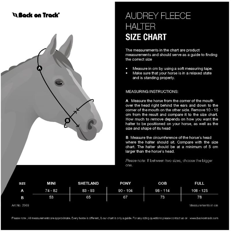 back-on-track-audrey-halter-size-chart