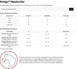 amigo-padded-halter-size-chart
