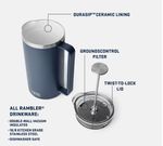 French-Press-Navy-64oz-info