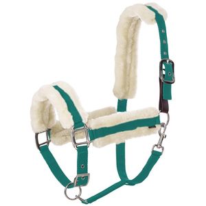 Equinavia Valkyrie Ultra Fleece Breakaway Halter - Turquoise/White