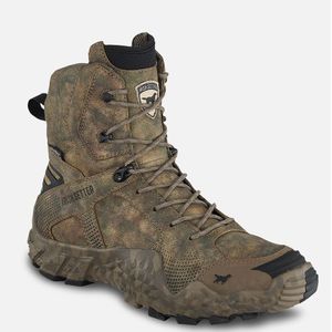 Irish Setter Men's VaprTrek 8-Inch Waterproof Leather Camo Boot