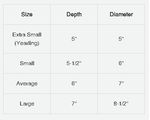 weaver-grazing-muzzle-size-chart