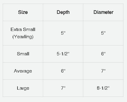 weaver-grazing-muzzle-size-chart