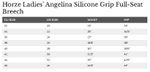 horze-angelina-full-seat-breech-size-chart