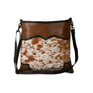 Myra Bag Cattle Pardo Hair-On Bag