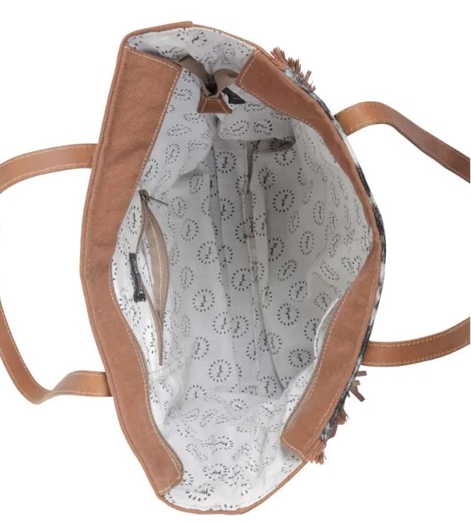 Myra-Bag-Oakley-Specks-Hair-On-Bag-3