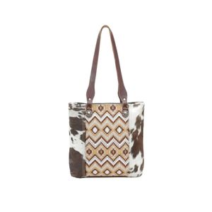 Myra Bag Irish Coffee Penny Hair-On Bag