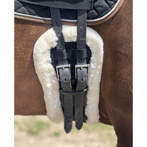 Tapestry Equine Products Dressage/ Monoflap Girth Cover - Natural