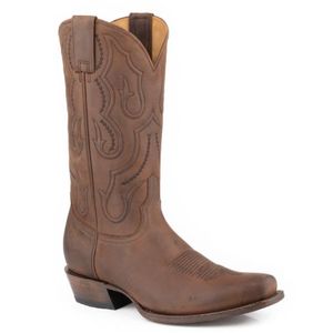 Stetson Men's Cassidy Western Boots (12-020-8621-4079 BR) - Brown