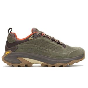 Merrell Men's Moab Speed 2 Leather Waterproof Shoe - Olive