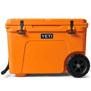 Yeti Tundra Haul Wheeled Cooler - King Crab Orange